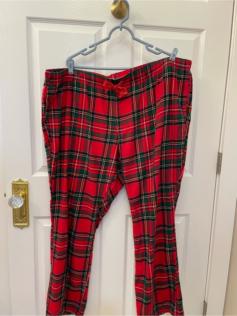 Old Navy Women’s/ Unisex Red & Green Plaid Flannel Sleep Pants